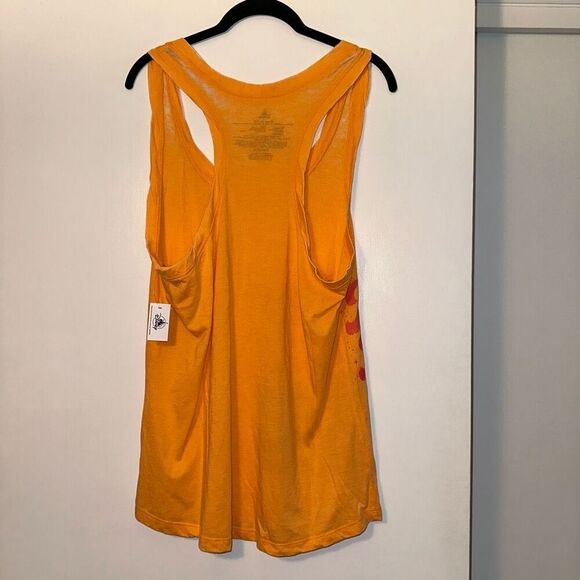 Disney Parks Women's Orange Graphic Racerback Tank Top Size XL NWT - Picture 4 of 7